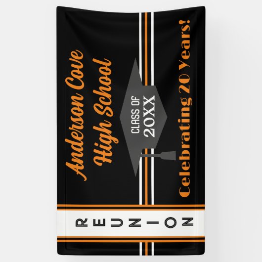 あカスタマイズっ!トレンディークラス懇親会バナー 横断幕 (縦)