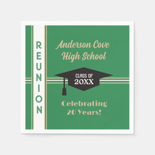 あカスタマイズっ!トレンディークラス懇親会 スタンダードカクテルナプキン (正面)