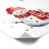 あカラフルあーおもしろい第1回クリスマスバースデーパーティー ポスター (角)