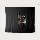 あクールあッ！ウィッシュおもしろいボーン感謝祭の_トルコ タペストリー (正面(横))