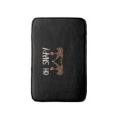 あクールあッ!ウィッシュおもしろいボーン感謝祭の_トルコ バスマット (正面縦)