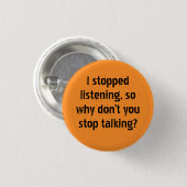 「あストップああ、なぜだ」皮肉が君に当たる 缶バッジ (正面&裏面)