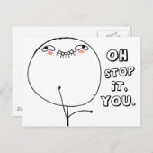 あストップああ。-ミーム ポストカード (正面/裏面)