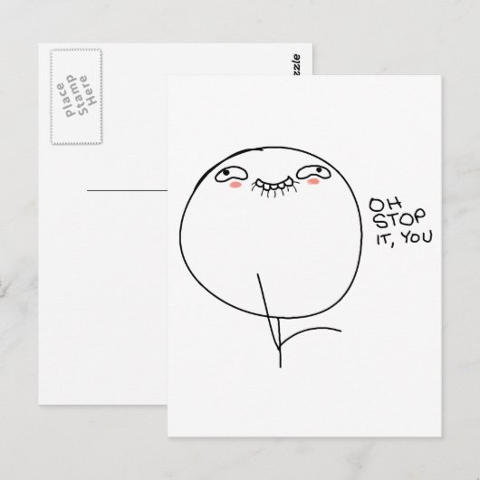 あストップあ – 君 – はがき (正面/裏面)