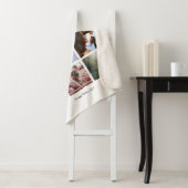 あパーソナライズされたあおもしろい シェルパブランケット (インサイチュ)