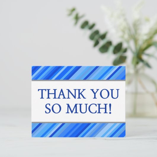 「あパーソナライズされたりがとう！」 ポストカード (スタンド正面)