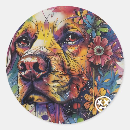 あフレンドリーあ…シール ラウンドシール (正面)