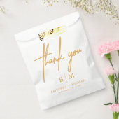 あミニマルりがとう結婚さん黄色 フェイバーバッグ (封をした状態)