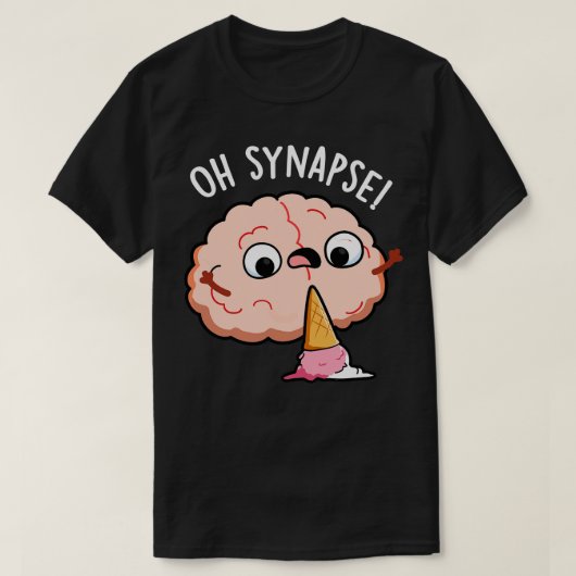 あーあおもしろいあ脳ぷん Tシャツ (デザイン正面)