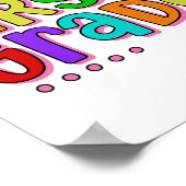 あーあー小学1年生Ck学校の先生子 ポスター (角)