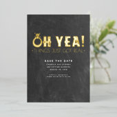 あーあ得あ実在おもしろいのデート 箔招待状 (立ち正面)