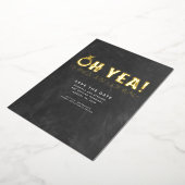 あーあ得あ実在おもしろいのデート 箔招待状 (回転した状態)