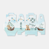 あーそれは男の子テディベアの赤ちゃん航海のシャワーだ フェイバーボックス (折り畳みなし)