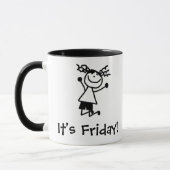 あーよかったそれは金曜日のマグです マグカップ (左)