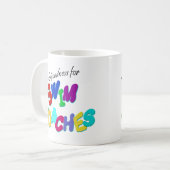 あーよかった水泳のコーチのために コーヒーマグカップ (正面左)