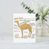 あー今日は何の日か分かる?ハンプの日!!!やったぞ! ポストカード (スタンド正面)