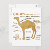 あー今日は何の日か分かる?ハンプの日!!!やったぞ! ポストカード (正面/裏面)