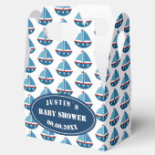 あー男の子だ！赤ちゃん航海ののシャワーパーティー フェイバーボックス (オープン)