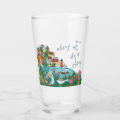 あー男の子のシャワーパーティー タンブラーグラス (正面)