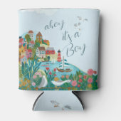 あー男の子のシャワーパーティー 缶クーラー (正面)