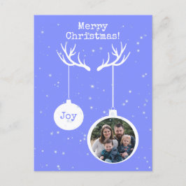 あー鹿クリスマスの祝日葉書だよ インビテーションポストカード