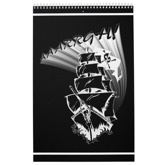 あー！海賊船だ！ カレンダー (カバー)