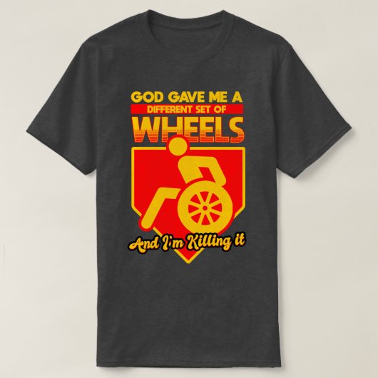 あ与えあああ違うあ俺は車を止めた Tシャツ (デザイン正面)
