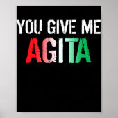 あ与えああアギタの衣装イタリアンことわざイタリア ポスター (正面)