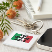 あ与えああ亜木田 キーホルダー (正面右)