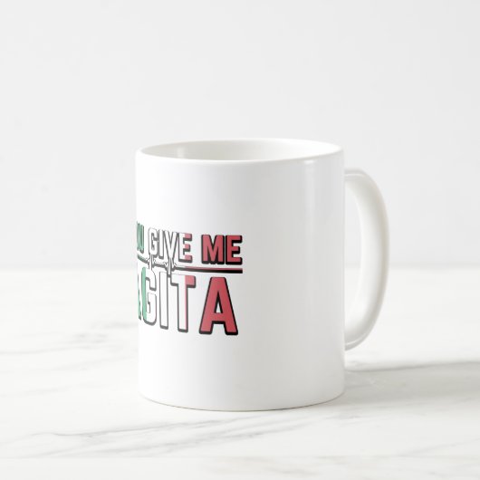 あ与えああAgita|スタントとアギタユーモアのギフト コーヒーマグカップ (正面右)