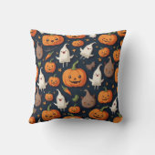 あ与えあなたはハッピーハローウィン。 クッション (裏面)