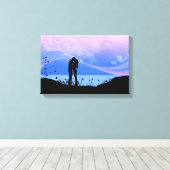 あ与えあなたは キャンバスプリント (インサイチュ (ウッドフロア))