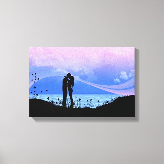 あ与えあなたは キャンバスプリント (正面)