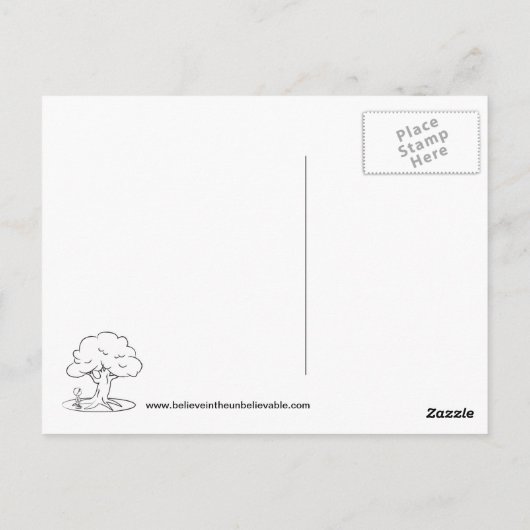 あ信じあなたに! ポストカード (裏面)