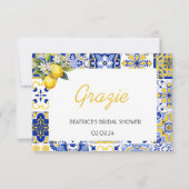 あ地中海のりがとうごイタリアンざう カード (正面)