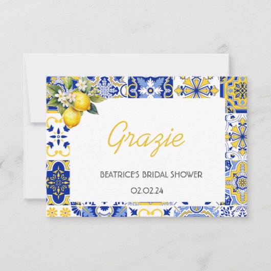 あ地中海のりがとうごイタリアンざう カード (正面)