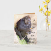 あ恋しく思ああ_ カード (黄色い花)