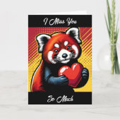 あ恋しく思あんたさん | アーポップ・アートのトレッドパンダ カード (正面)
