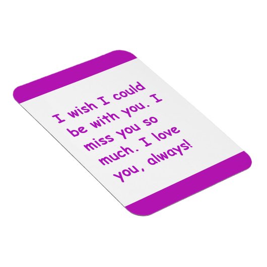 あ恋しく思なたのいつもの恋が～と一緒にいられたら マグネット (右側)