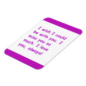 あ恋しく思なたのいつもの恋が~と一緒にいられたら マグネット (左側)