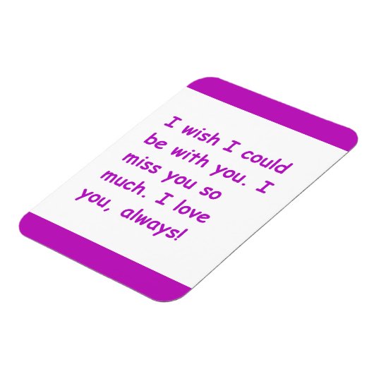 あ恋しく思なたのいつもの恋が～と一緒にいられたら マグネット (左側)