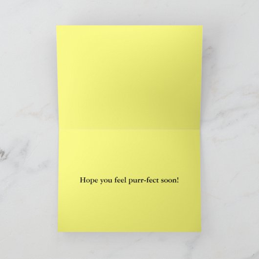 あ感じあの痛み感じがオレンジ カード (内部)