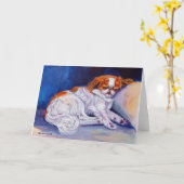 あ日本のごあいさつ カード (黄色い花)