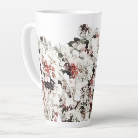 あ春 カフェラテマグ (左アングル)