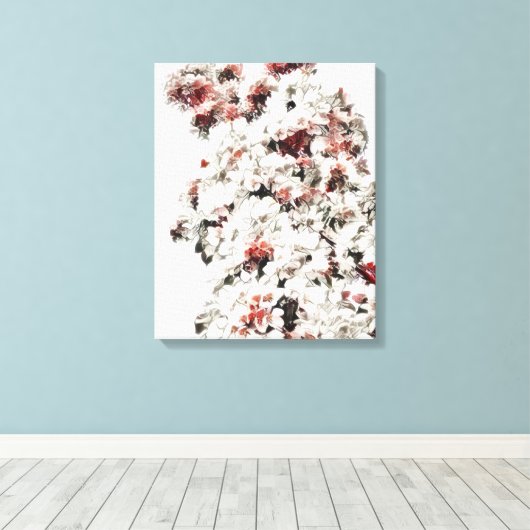 あ春 キャンバスプリント (インサイチュ (ウッドフロア))