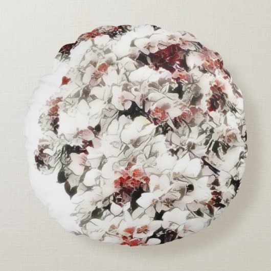 あ春 ラウンドクッション (正面)