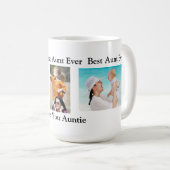 あ最高のる人 |写真パーソナライズされた コーヒーマグカップ (正面右)