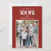 あ来ああ赤いクリスチャン写真 シーズンカード (正面)