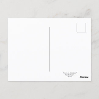 「あ来ああ、おじいちゃん！」 ポストカード