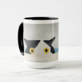 あ素晴らしあ。私は素晴らし.全て素晴らし。キャットマグ マグカップ (正面左)